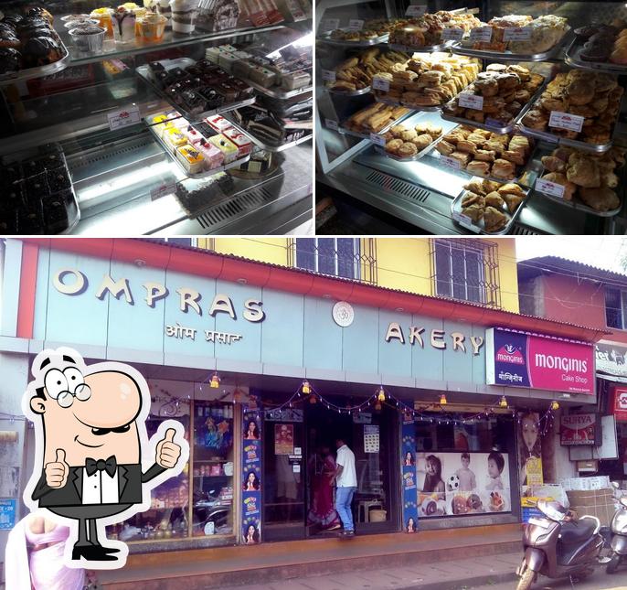 Look at the picture of Om Prasad Bakery
