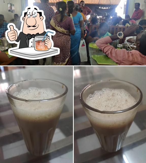 The image of drink and food at Sri Annapoorna veetu sapadu