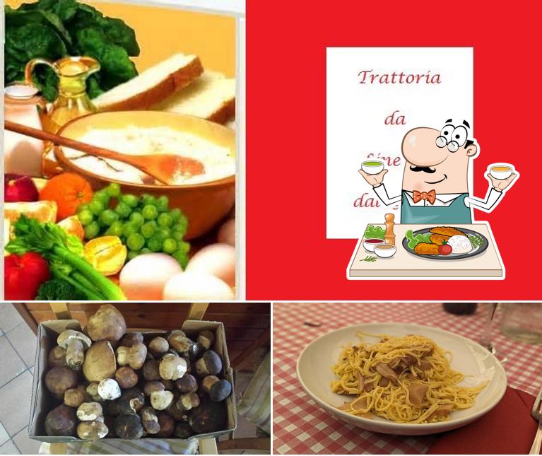 Platti al Trattoria Da Linetta