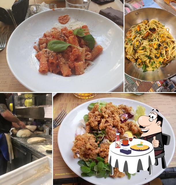 Piatto di formaggi al Trattoria piazzetta Sant’anna