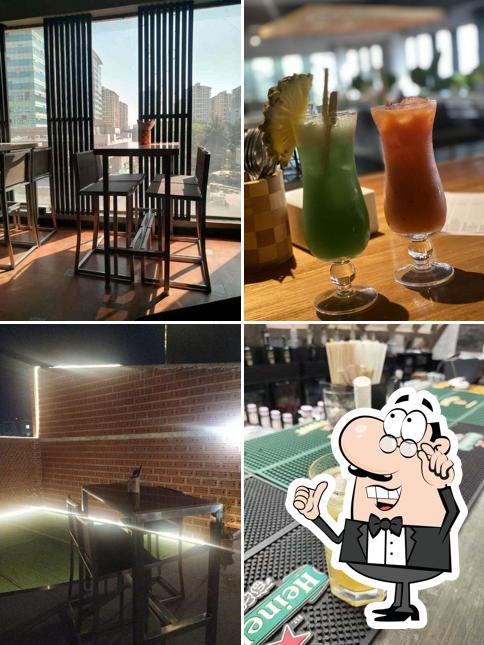 The interior of Sky Garden