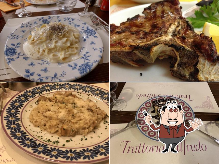 Cibo al Trattoria Alfredo