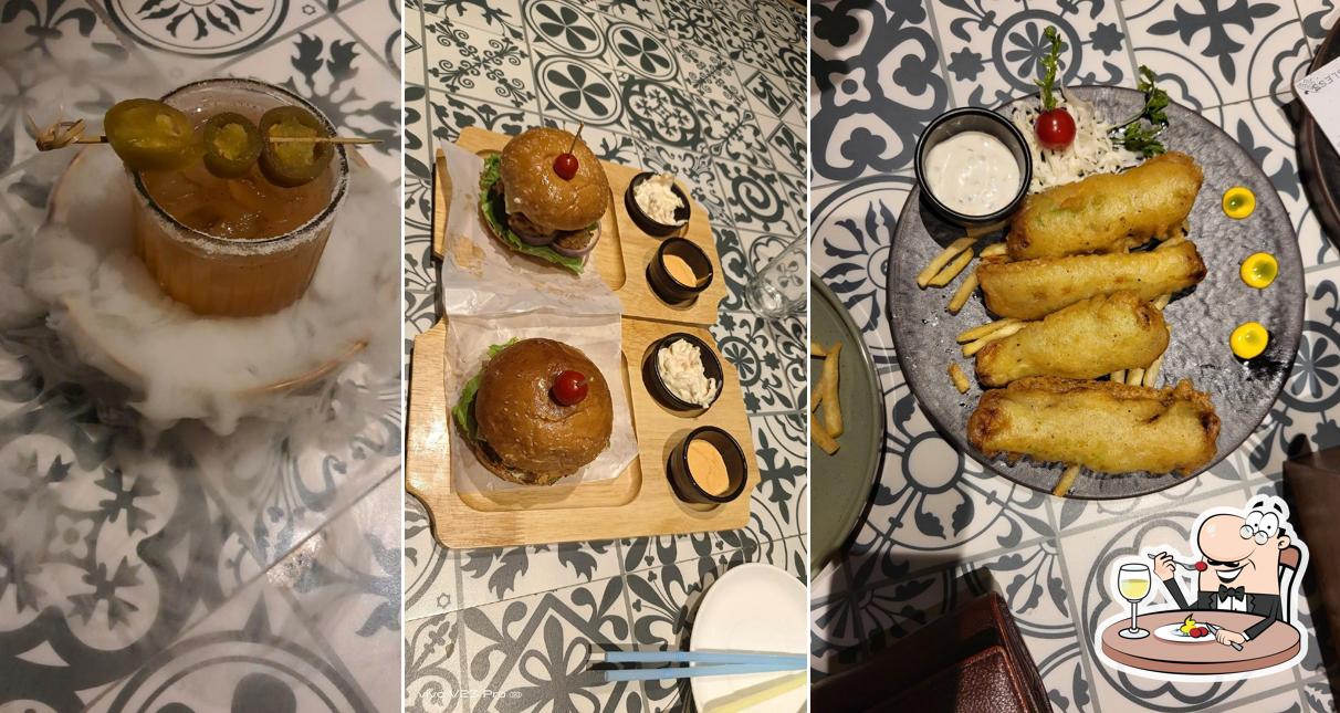 Food at Zed Sky Lounge Cafe