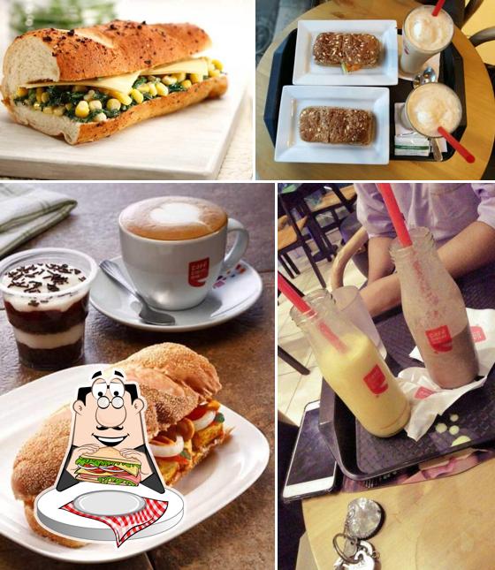 Pick a sandwich at Cafe Coffee Day