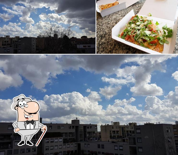 Questa è la immagine che raffigura la esterno e cibo di Pizzeria Quei Bravi Ragazzi