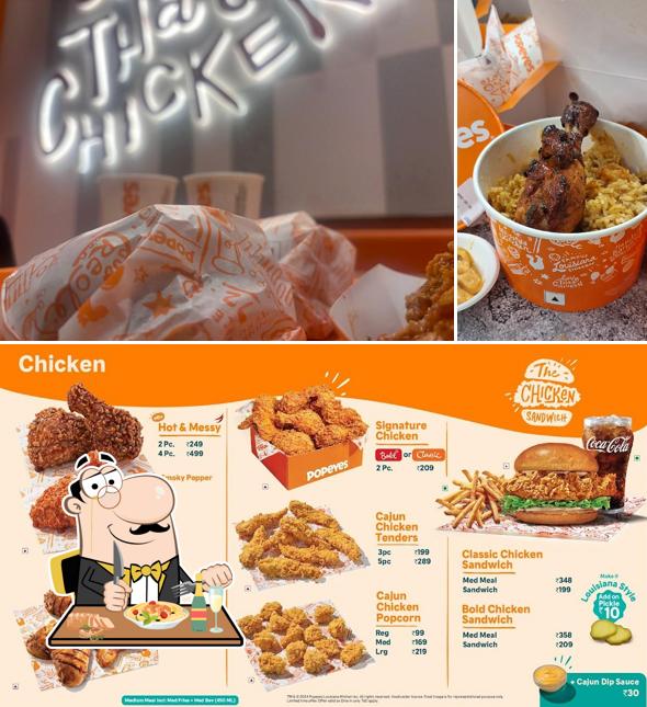 Meals at Popeyes - Famous Louisiana Chicken