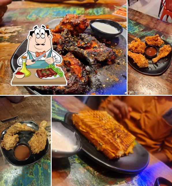 Baby back ribs at Classic Rider Cafe