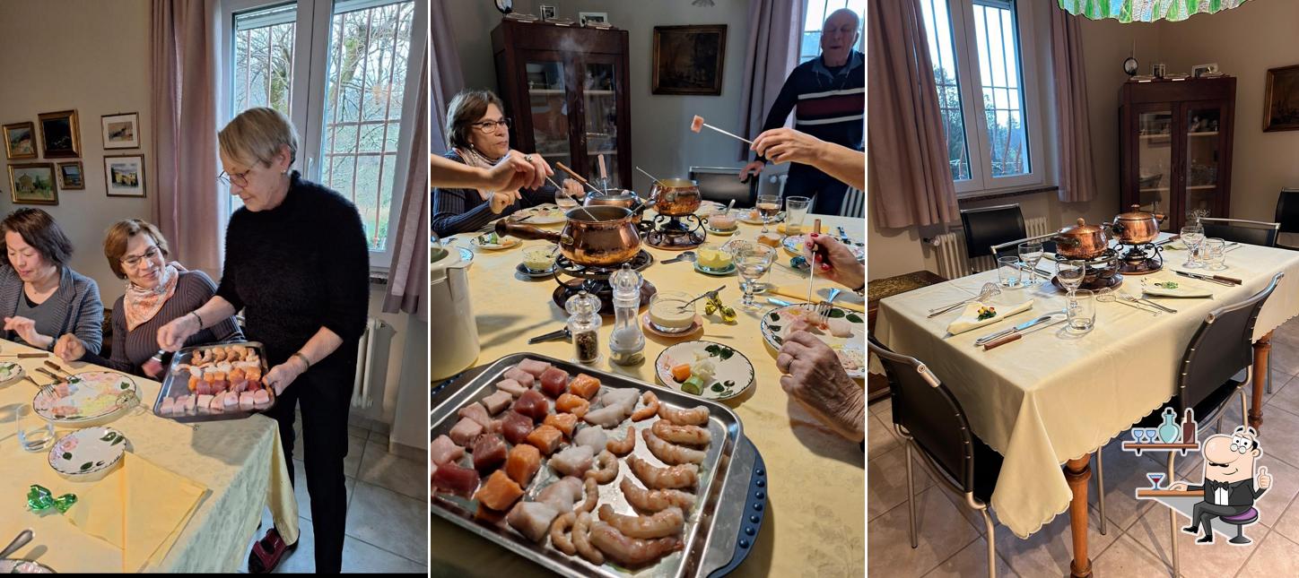 Gli interni di Home restaurant - Il salotto delle fondue