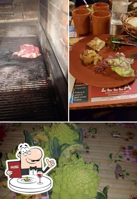 Cibo al Ristorante La Cemener