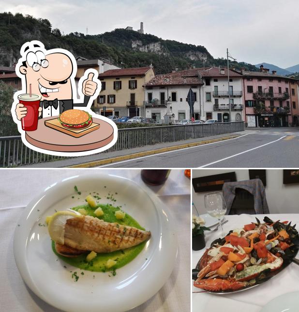 Prenditi un hamburger a Ristorante Pizzeria Al Ponte