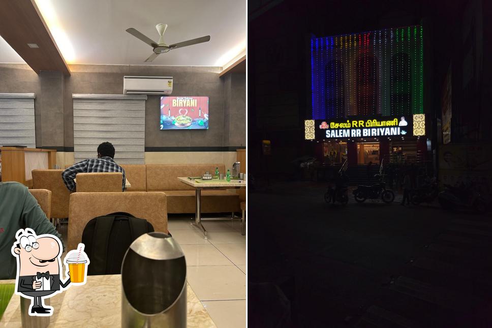 Enjoy a drink at SALEM RR BRIYANI