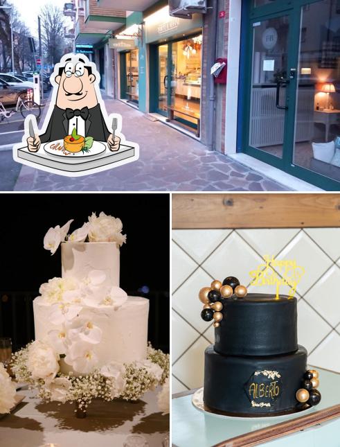 La cibo e esterno del ristorante