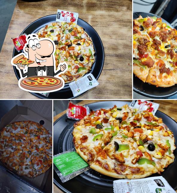 Order various variants of pizza