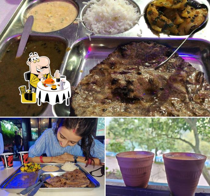 Food at Ananda's Vegetarian Restaurant