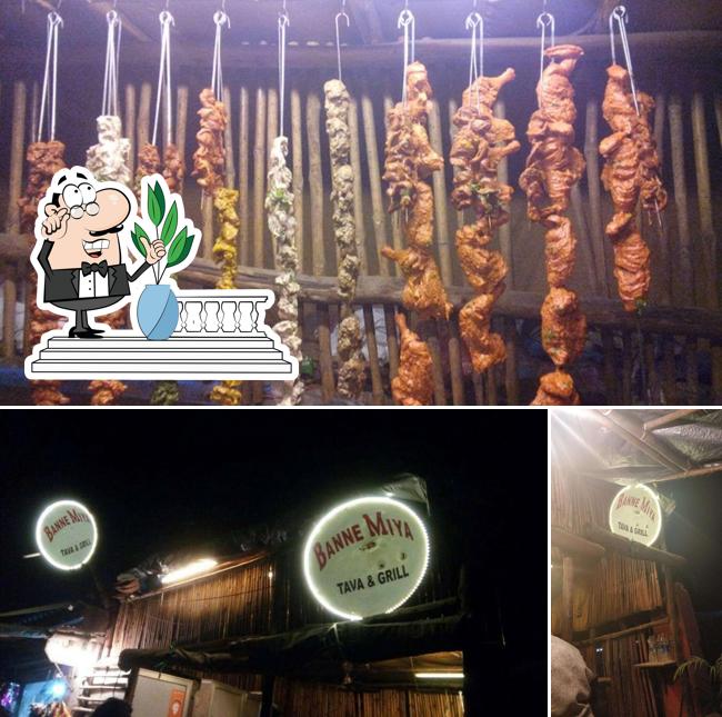 This is the picture depicting exterior and food at Banne Miya