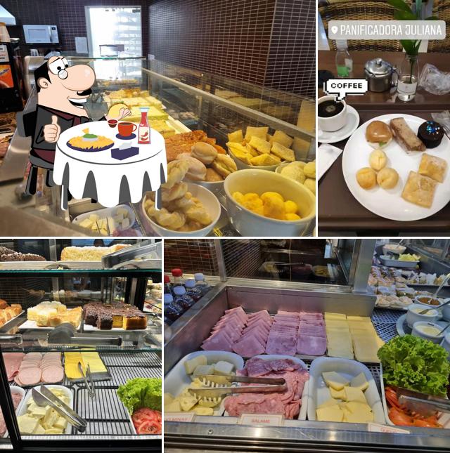 Prato de queijo em Panificadora Juliana