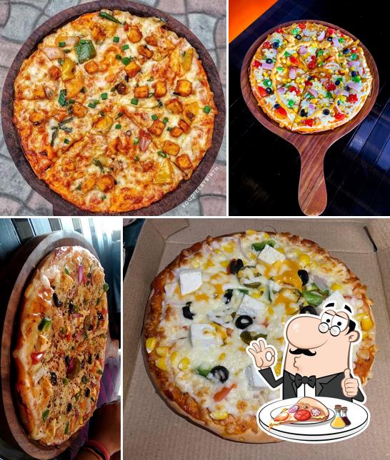 Try out pizza at el pan cafe