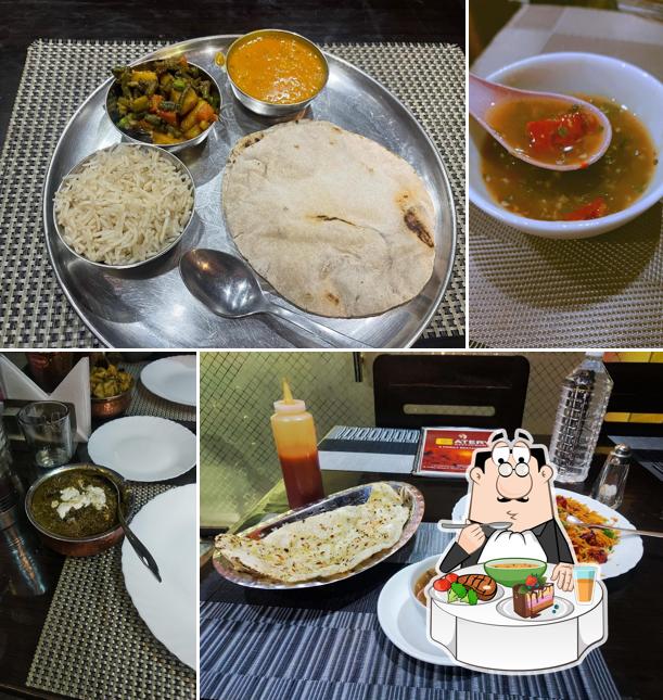 Hot and sour soup at Eatery Restaurant