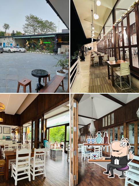 The interior of Foresta Multi-Cuisine Restaurant