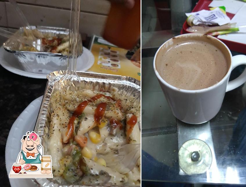 Nescafe serves a selection of desserts