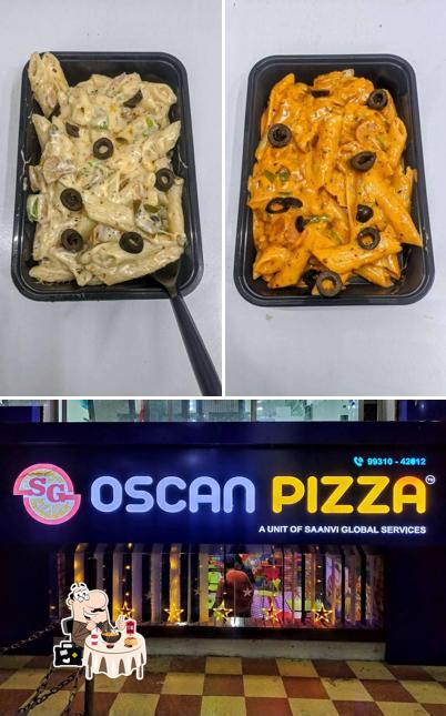 The picture of Oscan Pizza - Best Pizza Restaurant in Boring Road, Patna’s food and exterior
