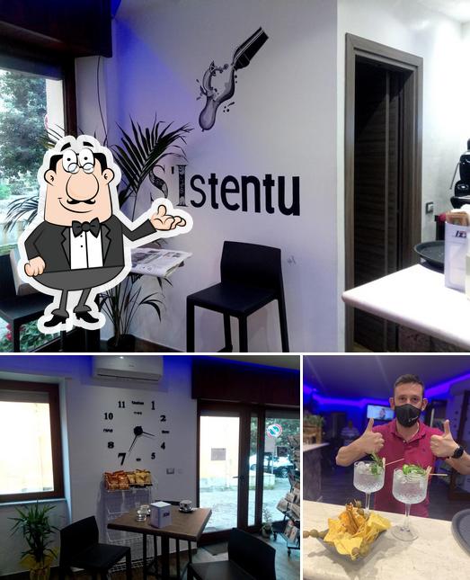 La foto di interni e bancone da bar da Bar Edicola Tabacchi S'Istentu