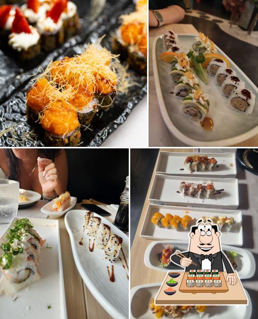 A Amy Sushi Magenta, puoi trovare il sushi