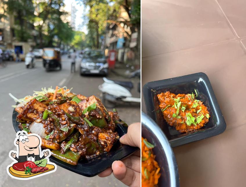 Order meat dishes at Bombay Xpress