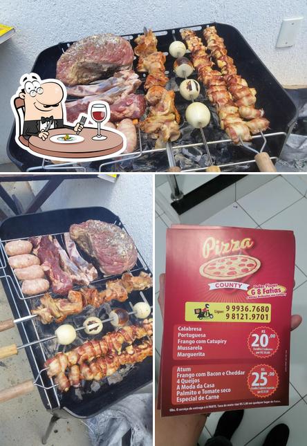 Comida em County Pizza