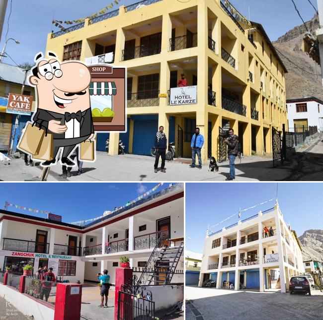 The exterior of Hotel Le Karze
