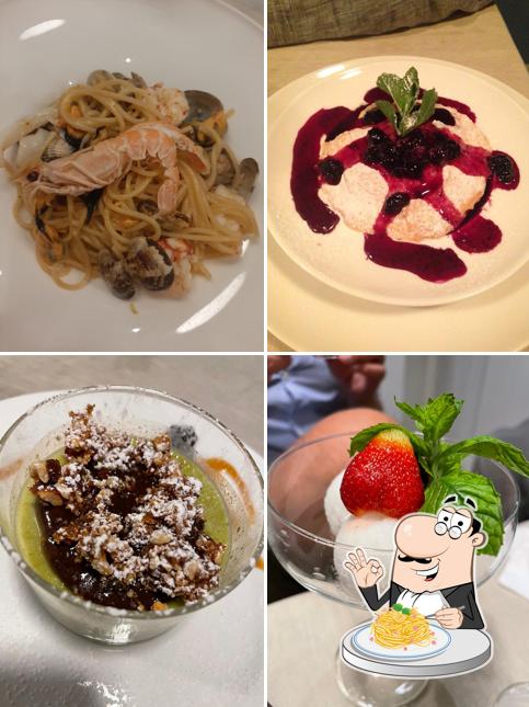 Spaghetti alla carbonara al L'angolo del mare