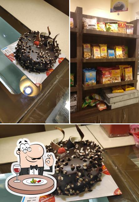 Food at New Poona Bakery