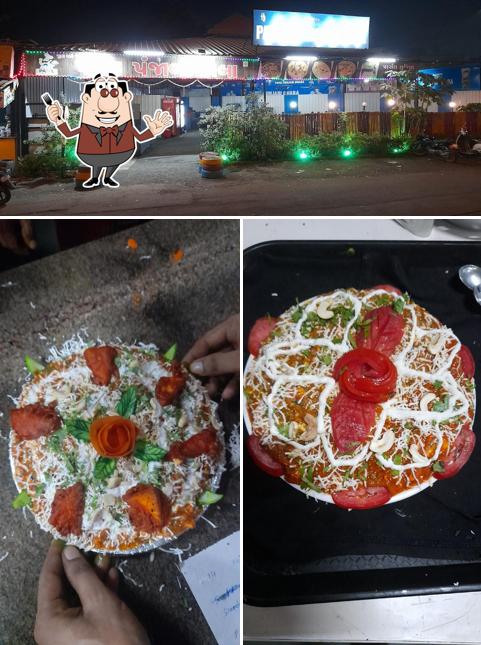 Check out the picture showing food and exterior at Patel Punjabi Dhabaa