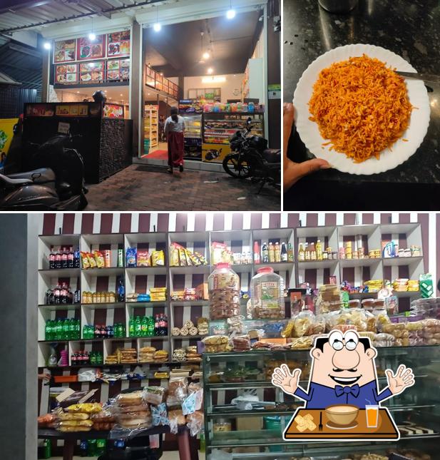 The photo of food and exterior at Royal Food Court