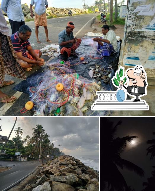 Check out how Perumpally Beach Junction looks outside