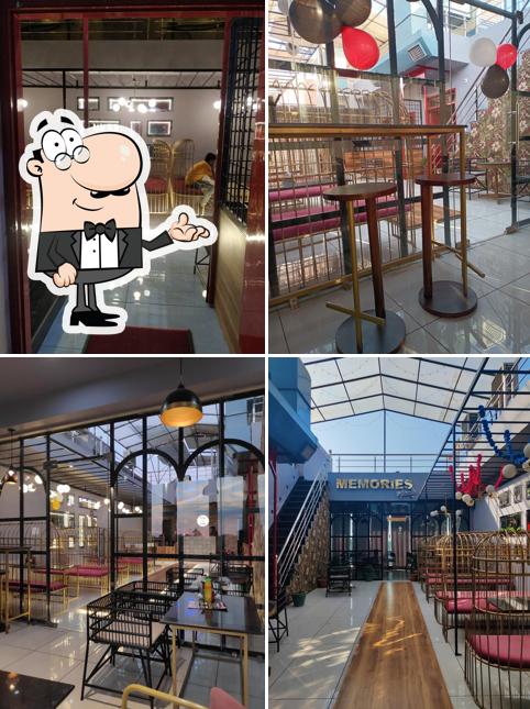 The interior of Tik & Talk cafe
