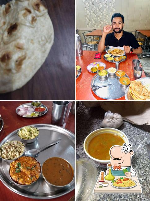 Meals at Hare Rama Hare Krishna Dhaba