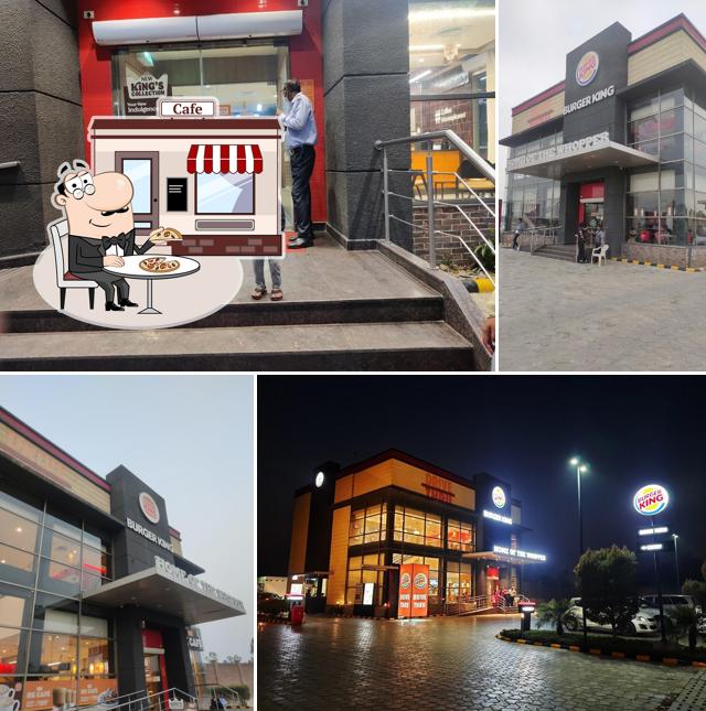 The exterior of Burger King