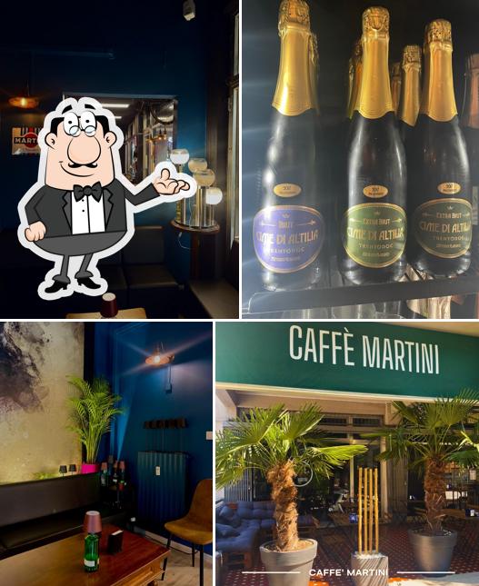 Questa è la foto che raffigura la interni e bevanda di Caffè Martini