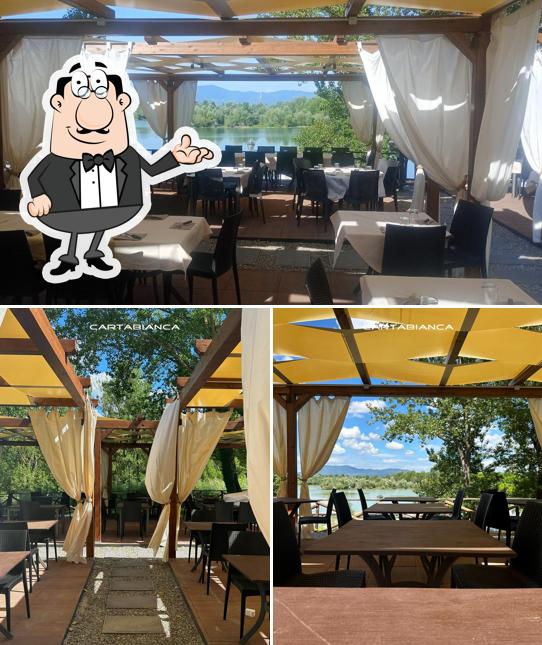 Gli interni di Cartabianca Renai