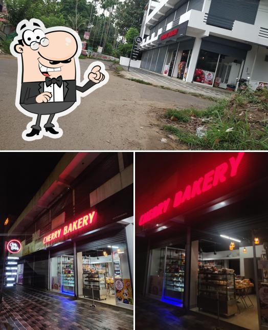 The exterior of Cherry Bakery