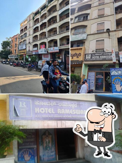 Check out how Hotel Rameshwari looks outside