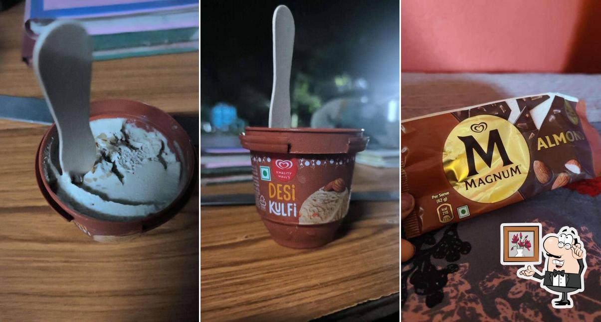 The interior of Kwality Wall's Ice Cream And More