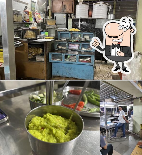 Among different things one can find interior and food at Navrang Gathiya Center