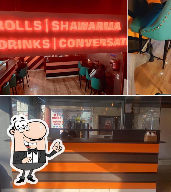 The interior of Roll Out