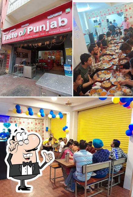 The interior of Taste of punjab minal