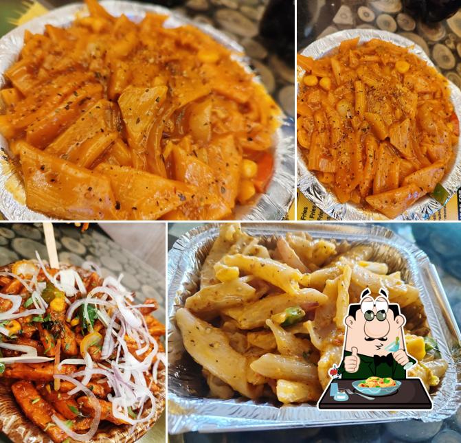Macaroni and cheese at The Kitchen Express - best restaurant in Saharanpur