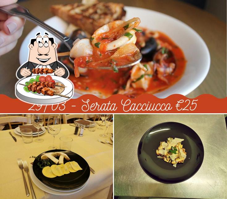 Platti al Ristorante Le Colonne