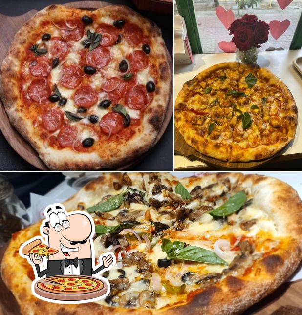 At Knotty Dough Pizzeria, you can try pizza