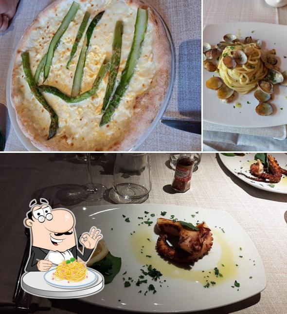 Spaghetti alla carbonara al Pizzeria Ristorante Da Pietro